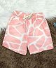 The Lion and the Fish Zaraffah Printed Shorts - Pastel Pink