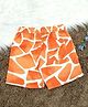 The Lion and the Fish Zaraffah Printed Shorts - Mustard