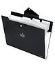 Storite 5 Pocket File Folder, A4/Letter Size Expanding Organizer, Portable Accordion File, Document Holder for School & Office - Black (32 * 23cm)