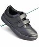 Pine Kids Velcro Closure School Shoes - Black