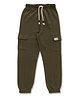 JusCubs Cotton Solid Track Pants - Green