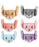 ARCADE TOYS Teddy Bear Warm Winter Face mask with Plush Ear Muffs for Kids(Pack of 1) - Colour may vary