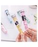 ARCADE TOYS Flower Design Tube Shape Bottle Paper Soap Clean Soft Bath For Travel (Pack Of 4) Colour May Vary