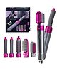 ARCADE TOYS 5 In 1 Hot Air Styler Hair Straightener Dryer Comb Multifunctional Styling Tool For Curly Hair Machine For Straightening Curling Drying Combing Scalp Massage Styling, 1000 Watts (Colour May Vary)