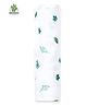 Masilo Bamboo Muslin Swaddle Blanket105 x 105 cm For Baby's/kids Nursery, Softest and most eco-friendly fabrics, Lightweight, 0 to 2 Years - Leaves - Green