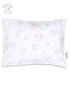 Masilo Organic Cotton 1 Piece Pillow, For Infant/Baby's Nursery 22 x 30 cm, Lightweight & Comfortable, soft poly filler, 0 to 2 Years - Carnival - Pink