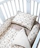 Mi Dulce An'ya Organic Safari printed bedding set