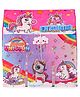 Kiddybuddy Tent House with Unicorn & Rainbow Print - Pink