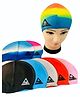 Azhari Silicon swim high quality cap (Pack of 1 ) Color May Vary
