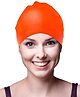 Azhari Silicon swim high quality cap (Pack of 1 ) Color May Vary