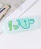 Eyewear Case with Frog Print - Sea Green