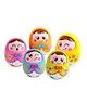 SmartCraft Roly Poly Tumbler Dolls Pack of 1 - (Colour & Design May Vary)