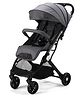 Cabin Stroller With Compact Fold - Grey| Air Cabin Friendly| Swivel Wheel with Lock| Rear Wheels with Brake| Concealed Linked Brake| Adjustable Leg Res| One-hand Fold| Reclining Back-rest