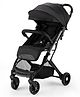 Cabin Stroller With Compact Fold - Black| Air Cabin Friendly| Swivel Wheel with Lock| Rear Wheels with Brake| Concealed Linked Brake| Adjustable Leg Res| One-hand Fold| Reclining Back-rest