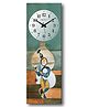 Olive tree Wooden Designer Wall Clock for Home | Wooden Wall Clock for Living Room | Designer Wooden Stylish Clocks for Wall Décor - Grey