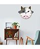 Olive Tree Wooden Designer Kids Wall Clock for Home | Wooden Wall Clock for Living Room | Designer Wooden Stylish Clocks for Home walls - White