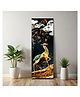 Olive Tree Wooden Wall Art Attractive Set of 1 Canvas Painting for Home, Bedroom & Living Room|Engineered Wood Frame|Modern Stylish Hanging Wall Art Painting - Yellow