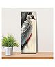Olive Tree Wooden Wall Art Attractive Set of 1 Canvas Painting for Home, Bedroom & Living Room|Engineered Wood Frame|Modern Stylish Hanging Wall Art Painting - Grey