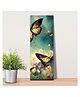 Olive Tree Wooden Wall Art Attractive Set of 1 Canvas Painting for Home, Bedroom & Living Room|Engineered Wood Frame|Modern Stylish Hanging Wall Art Painting - Olive Green