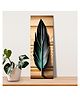 Olive Tree Wooden Wall Art Attractive Set of 1 Canvas Painting for Home, Bedroom & Living Room|Engineered Wood Frame|Modern Stylish Hanging Wall Art Painting - Dark Green