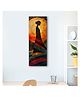Olive Tree Wooden Wall Art Attractive Set of 1 Canvas Painting for Home, Bedroom & Living Room|Engineered Wood Frame|Modern Stylish Hanging Wall Art Painting - Brown