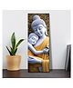 Olive Tree Wooden Wall Art Attractive Set of 1 Canvas Painting for Home, Bedroom & Living Room|Engineered Wood Frame|Modern Stylish Hanging Wall Art Painting - Beige