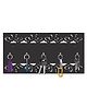Olive Tree Key Hanger | Key Holder for Home | Key Chain Holders for Wall | Wall Mount Key Holder | Wall Stylish Key Stand (5 Hooks) - Black