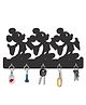 Olive Tree Key Hanger | Key Holder for Home | Key Chain Holders for Wall | Wall Mount Key Holder | Wall Stylish Key Stand (5 Hooks) Black with Mickey Mouse