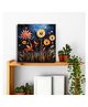 Olive Tree Wooden Wall Art Attractive Set of 1 Canvas Painting for Home, Bedroom & Living Room|Engineered Wood Frame|Modern Stylish Hanging Wall Art Painting for Wall Decoration - Yellow