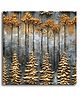 Olive Tree Wooden Wall Art Attractive Set of 1 Canvas Painting for Home, Bedroom & Living Room|Engineered Wood Frame|Modern Stylish Hanging Wall Art Painting for Wall Decoration - Grey