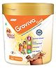 Groviva Gold Milk Protein Powder Chocolate Jar With 46 Nutrients including Growth & Digestive Nutrients - 200  g