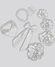 Tipy Tipy Tap Set Of 8 Hair Accessories Combo Set - Grey