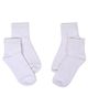 Tipy Tipy Tap Cotton Pack Of 2 Solid Socks - White