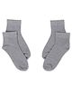 Tipy Tipy Tap Cotton Pack Of 2 Solid Socks - Grey
