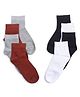 Tipy Tipy Tap Cotton Pack Of 4 Solid Socks - Multi Colour