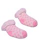 Tipy Tipy Tap Wool Hearts Designed Socks - Pink