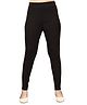Aarika Cotton Blend Woven Net Detailed Track Pants - Black
