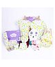 Mom's Home Organic Cotton New Born Hospital Bag Kit | 0-3 Months | 20 Items | White & Yellow