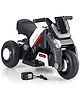 Ayaan Toys  Hyrider 6V Electric Kids Bike with Rechargeable 6.5 Ah Battery Inbuilt Imported Motor Drive | Bluetooth Music Player,Front LED Light, Large Seat and Tyres & Foot Accelerator Pedal Bike - White