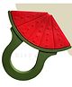 BOXOT IMPEX Fruit Shaped Silicone Teether (Desine & Color may vary)