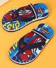 Kidsville Marvel Avengers Featuring Spider Man Character Printed Flip Flops - Navy Blue
