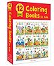 Colouring Books Boxset: 12 Copy Colour Books-English