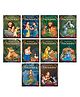 Short Stories From Panchatantra - Collection of 10 Books: Abridged Illustrated Stories for Children (With Morals) Story Books, Pack of 1- English