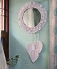 Sarmaya Macrame White Dream Catcher Mirror