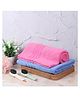 ZAHYA Cotton Bath Towels 500 g Pack of 2 - Blue Pink