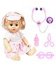 VGRASSP Cute Baby Doll Toy For Kids - Pretend Play Doll With Doctor Accessories - Color May Vary Height 32 cm
