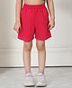 Mini & Ming Cotton Solid Shorts - Queen Pink