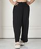 Mini & Ming Cotton Solid Trousers - Black