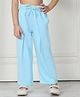 Mini & Ming Cotton Solid Trousers - Sky Blue