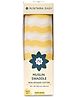 Nintara Baby Soft, Breathable, Lightweight, 100% Organic Cotton Large Swaddle Pack of 1 - Happy Waves